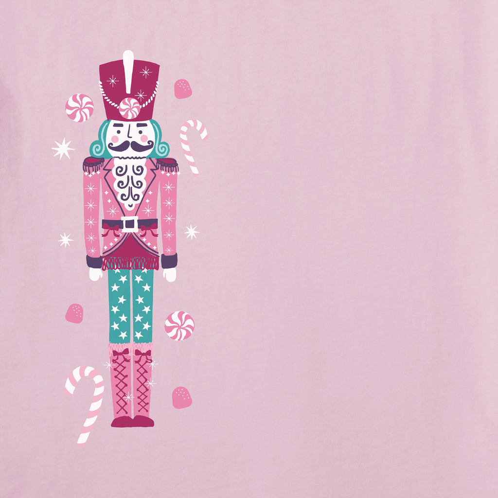Women's Sparkle Nutcracker Long Sleeve Crusher Tee product image 2