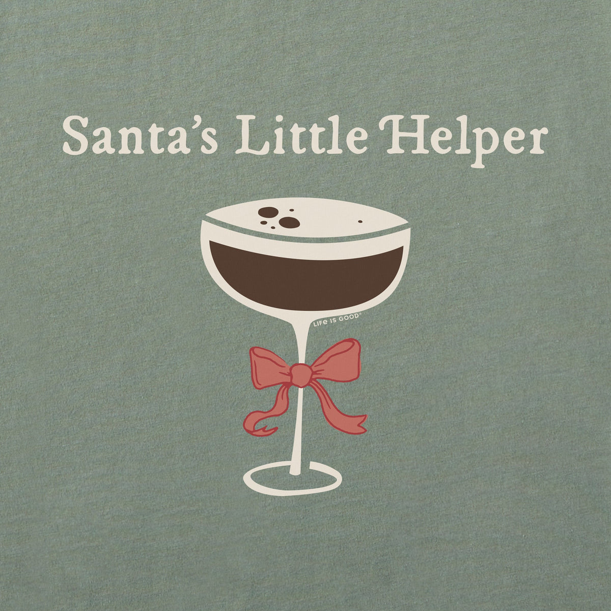 Women's Santas Little Helper Espresso Martini Long Sleeve product image 2