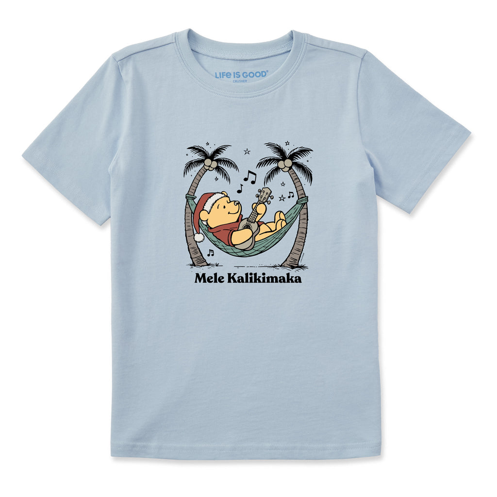 Kids Mele Kalikimaka Winnie Short Sleeve Crusher Tee