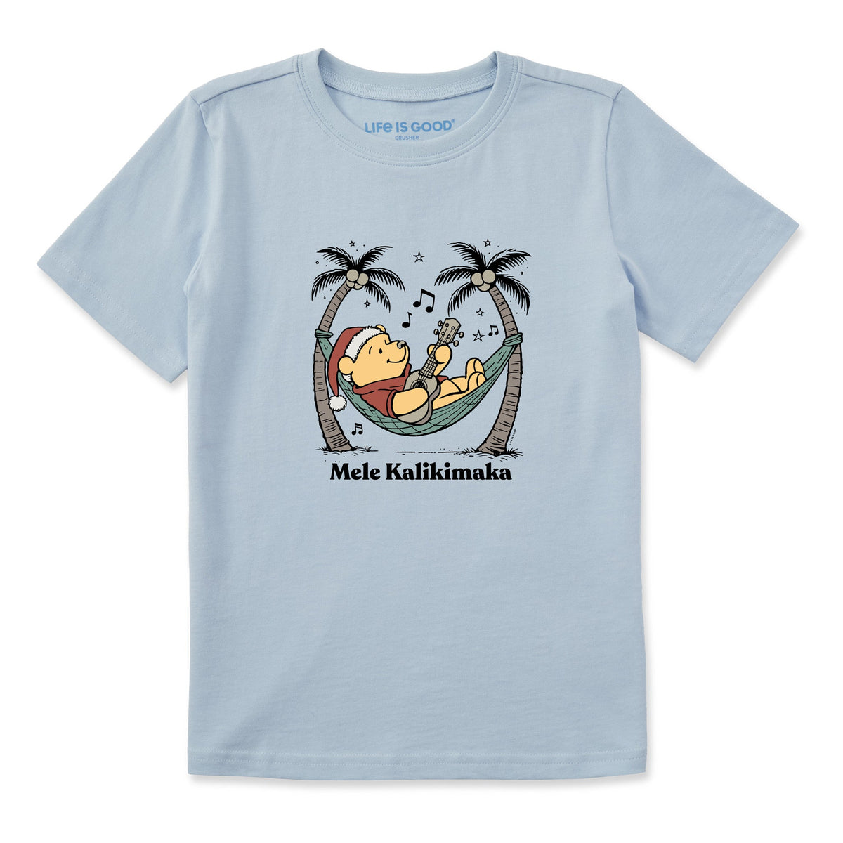 Kids Mele Kalikimaka Winnie Short Sleeve Crusher Tee