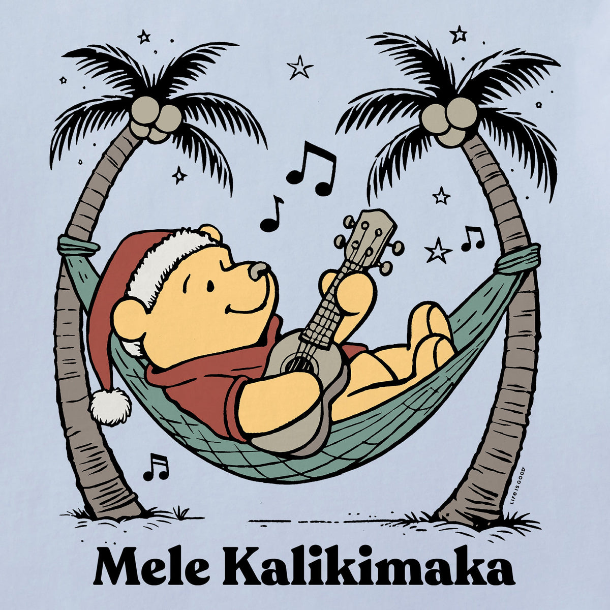 Kids Mele Kalikimaka Winnie Short Sleeve Crusher Tee