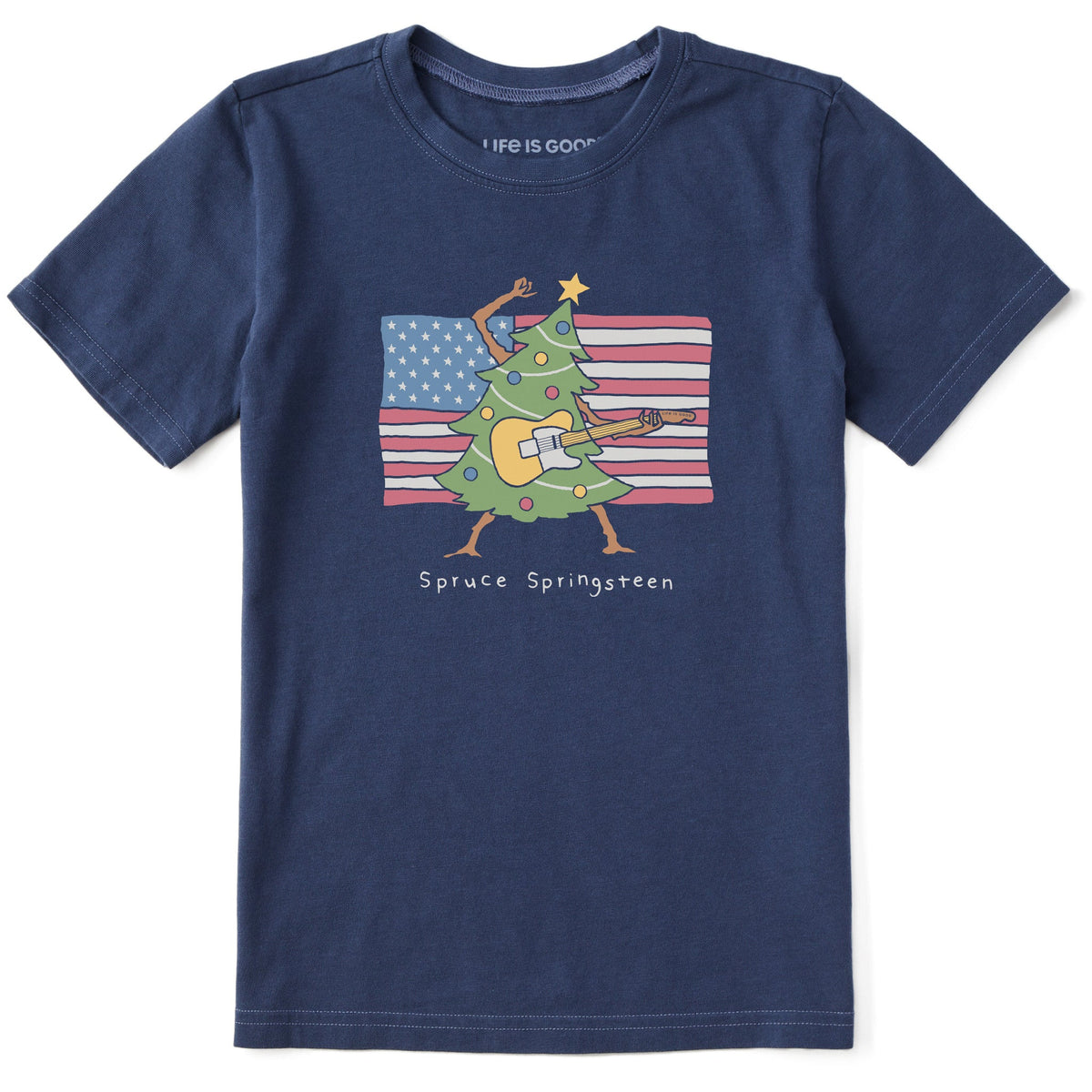 Kids Spruce Springsteen USA Short Sleeve Crusher Tee product image 1