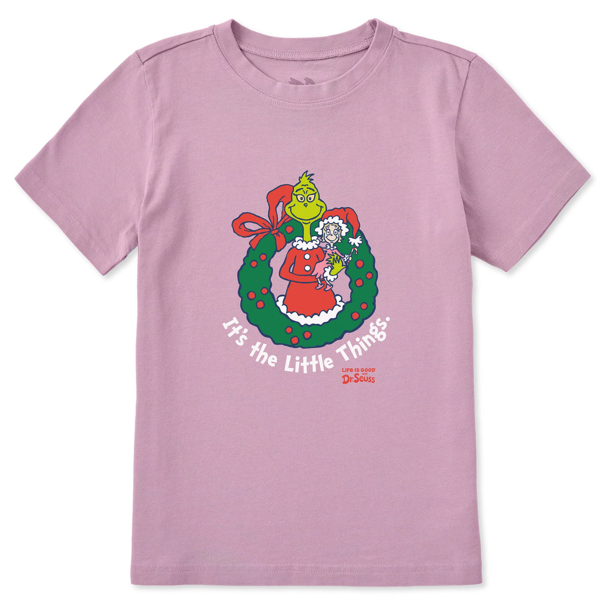 Kids It's the Little Things Grinch Short Sleeve Crusher Tee