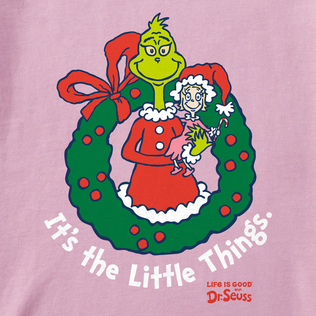 Kids It's the Little Things Grinch Short Sleeve Crusher Tee