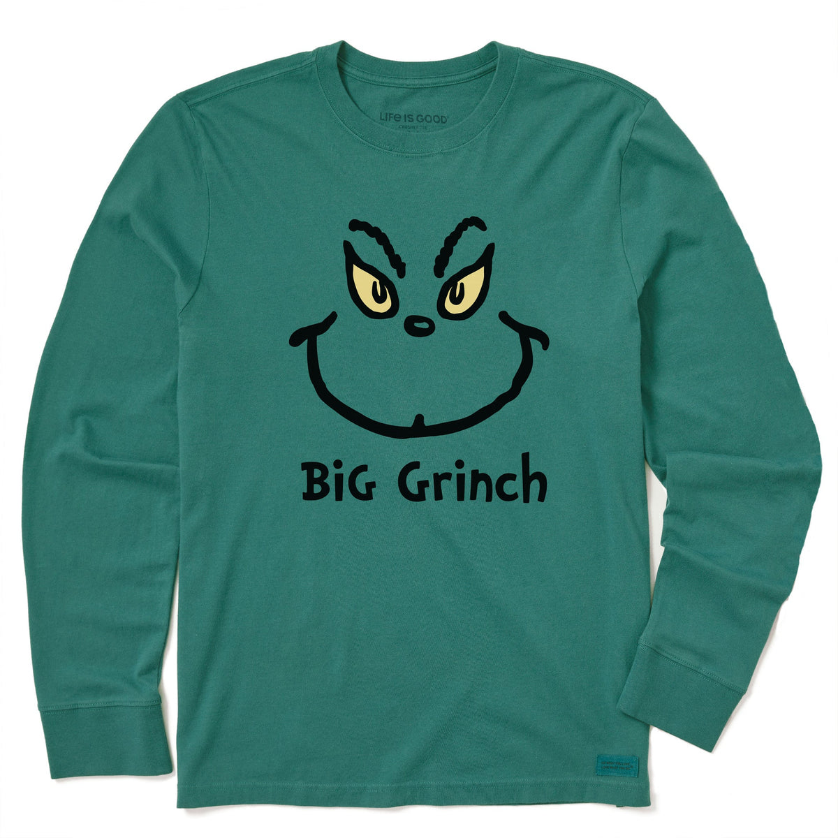 Kids Big Grinch Long Sleeve Crusher Tee product image 1