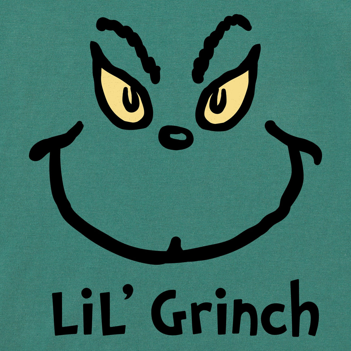 Kids Lil' Grinch Long Sleeve Crusher Tee product image 2