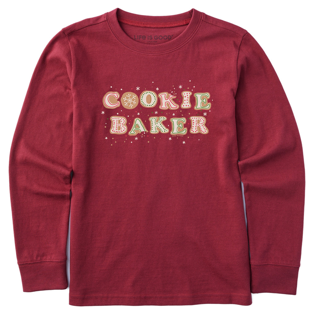 Kids Cookie Baker Long Sleeve Crusher Tee product image 1