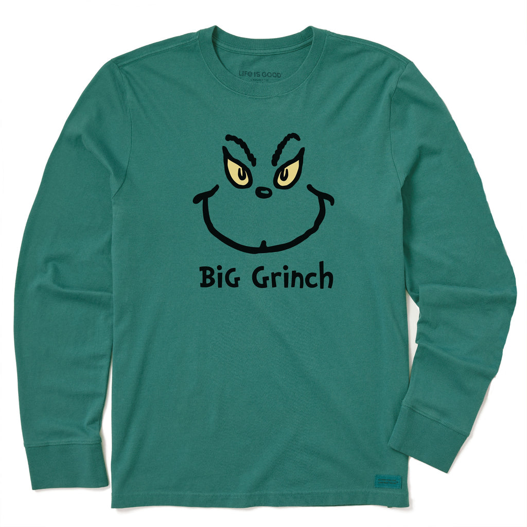 Men's Big Grinch Long Sleeve Crusher Tee product image 1