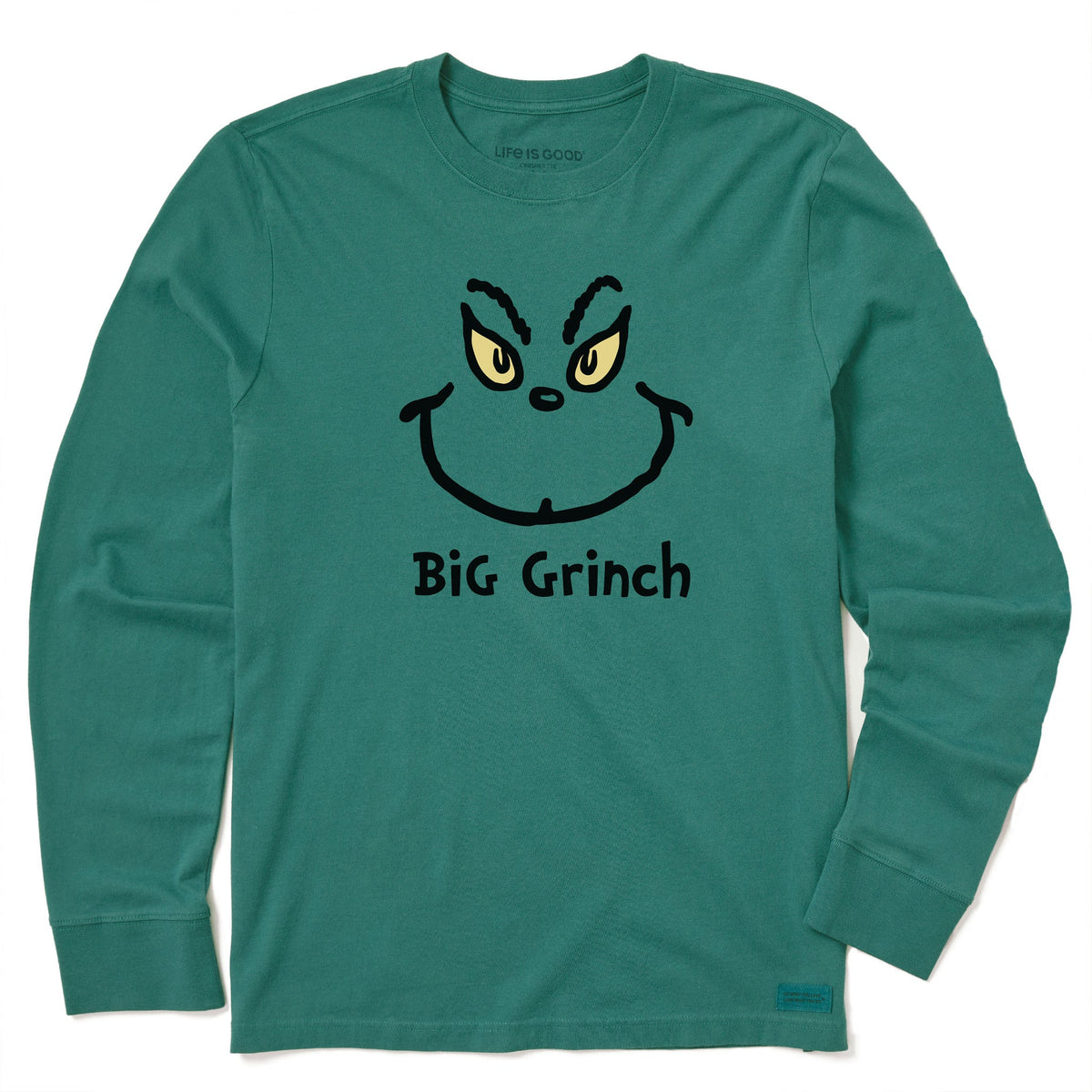 Men's Big Grinch Long Sleeve Crusher Tee product image 1