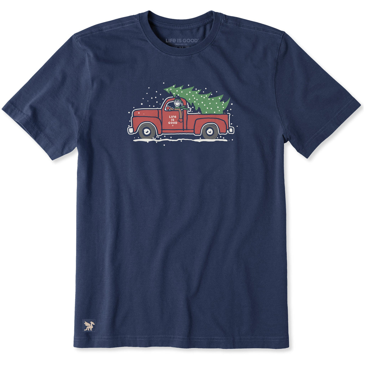 Men's Jake Christmas Truck Short Sleeve Crusher Tee product image 1