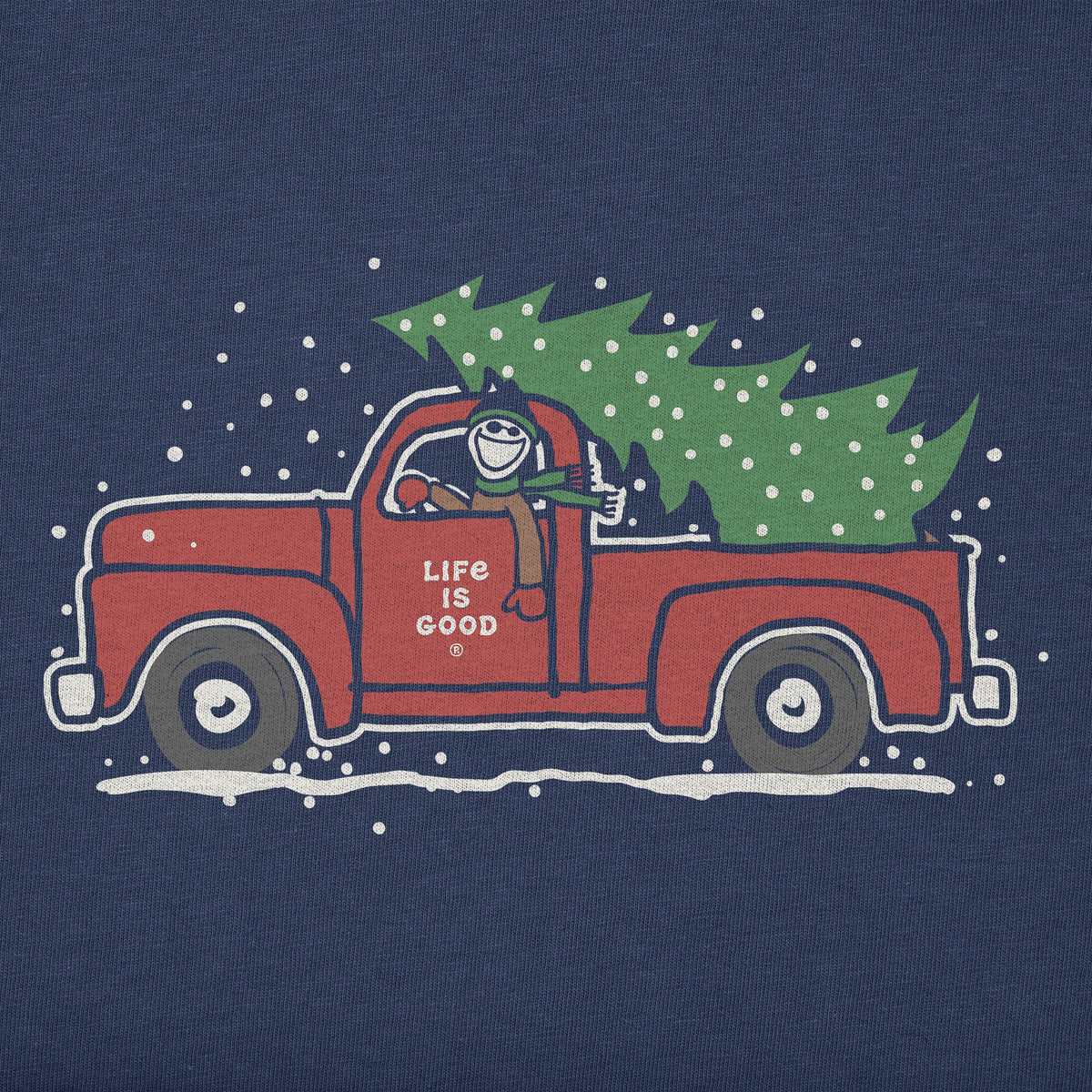 Men's Jake Christmas Truck Short Sleeve Crusher Tee product image 2