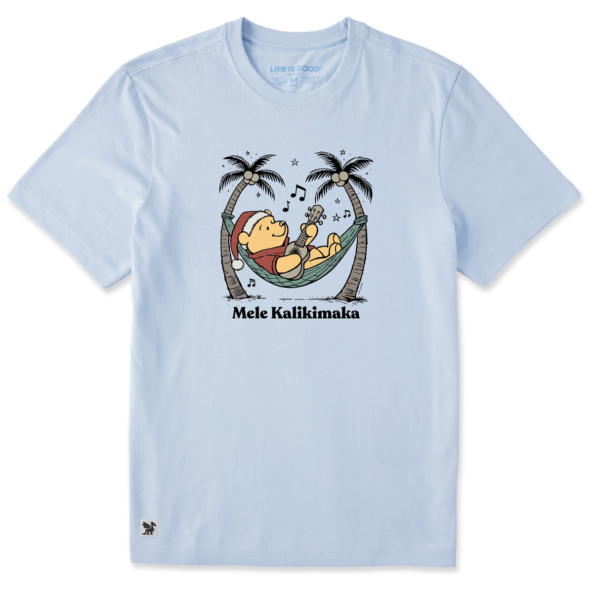 Men's Mele Kalikimaka Winnie Short Sleeve Crusher Tee