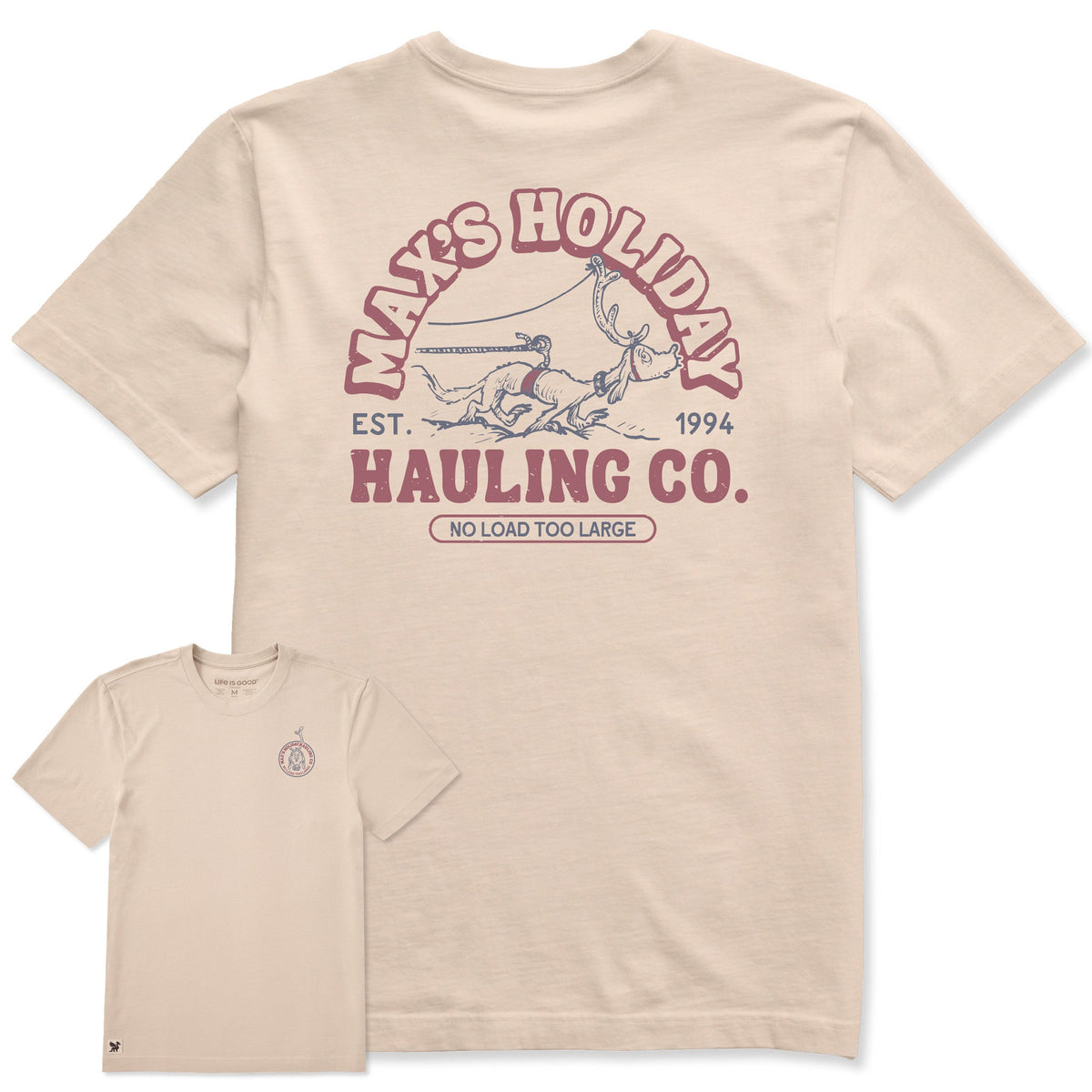 Men's Max's Holiday Hauling Short Sleeve Crusher Tee product image 1