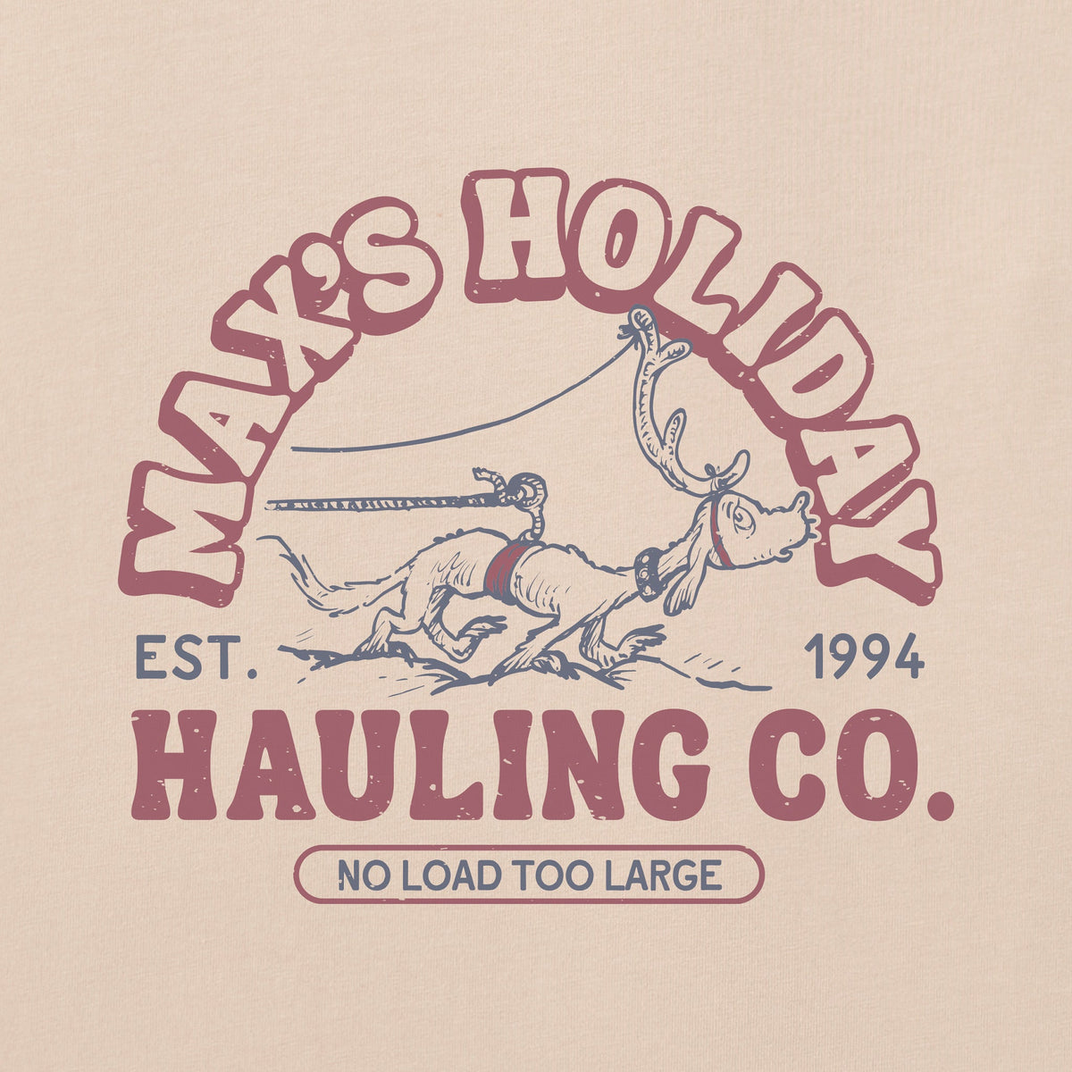 Men's Max's Holiday Hauling Short Sleeve Crusher Tee product image 2