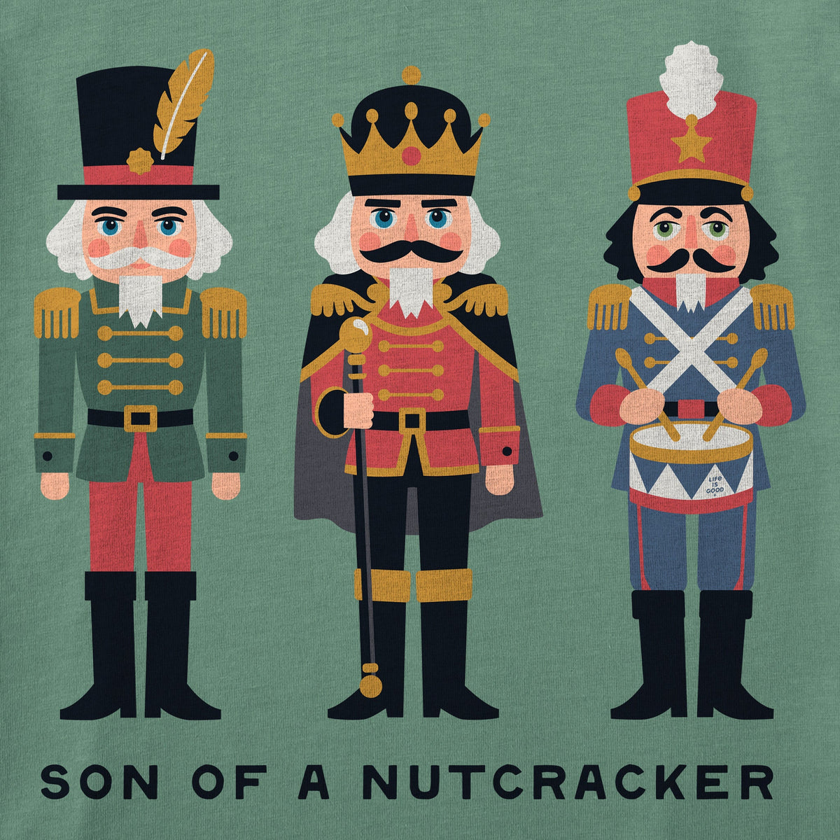 Men's Son of a Nutcracker Trio Short Sleeve Crusher Tee product image 2