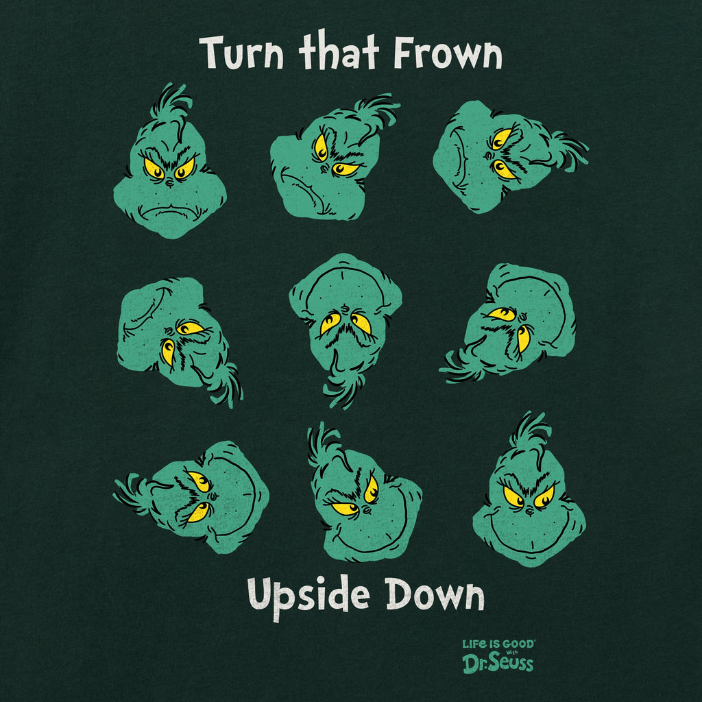 Women's Grinch Turn That Frown Upside Down Short Sleeve product image 2
