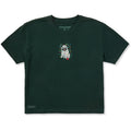 Women's Christmas Pug Short Sleeve Crusher Boxy Tee product image 1