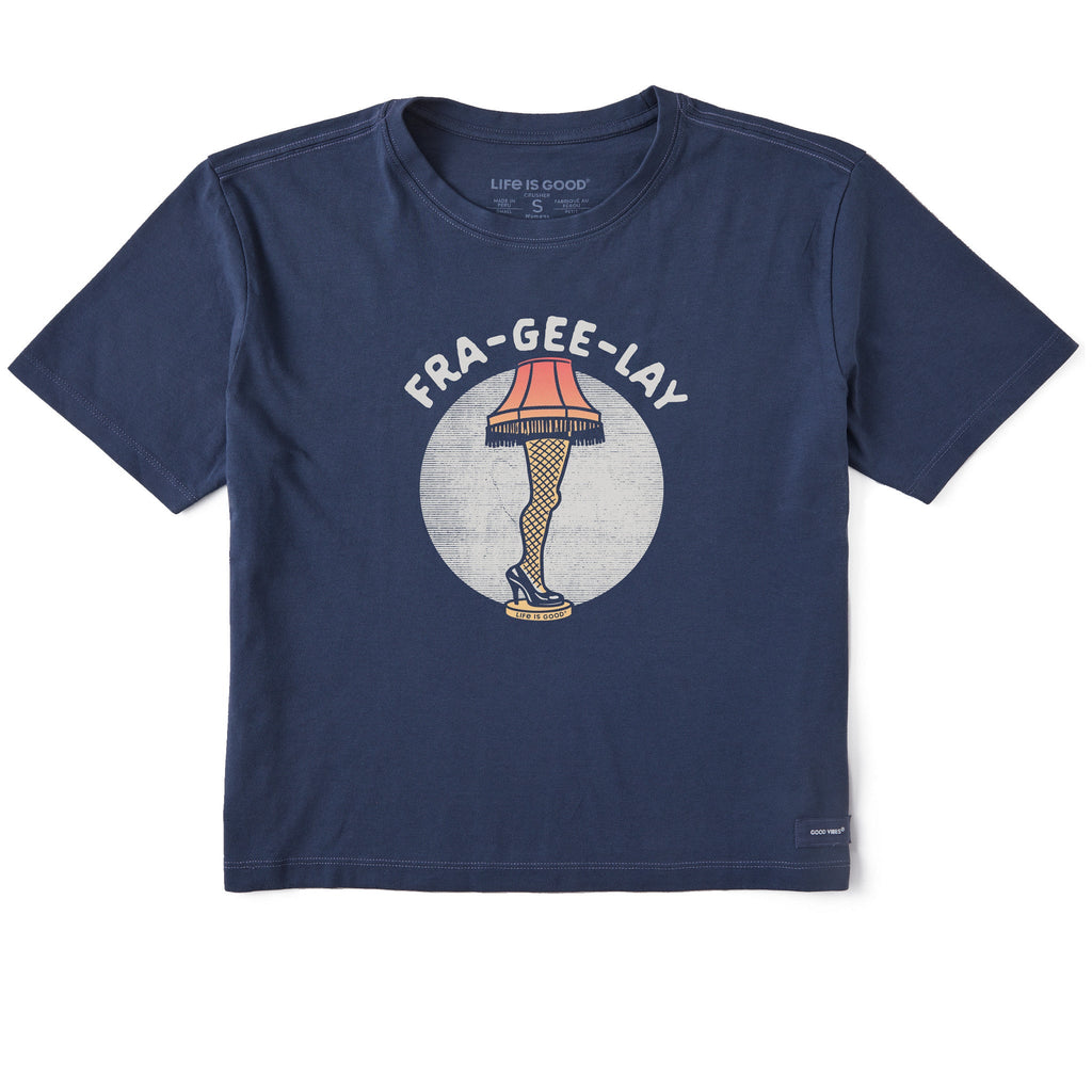 Women's Fra-gee-lay Lamp Short Sleeve Crusher Boxy Tee product image 1