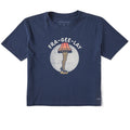 Women's Fra-gee-lay Lamp Short Sleeve Crusher Boxy Tee product image 1