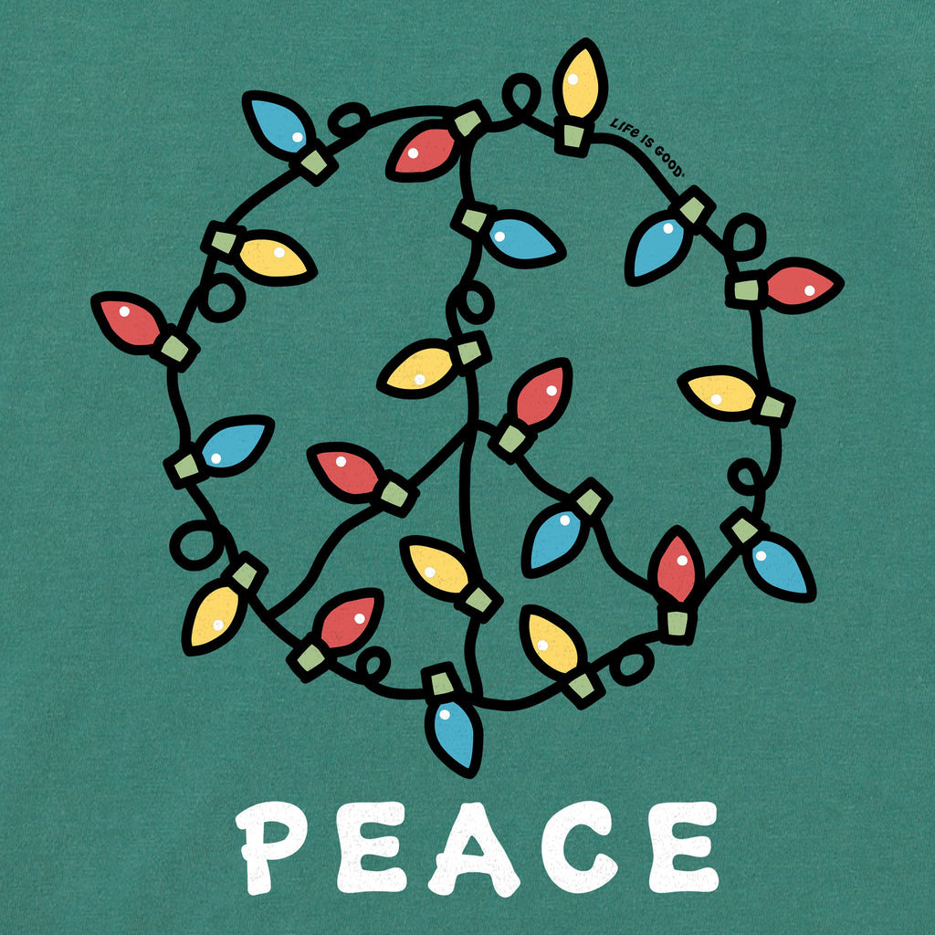 Women's Peace Lights Long Sleeve Crusher Tee product image 2