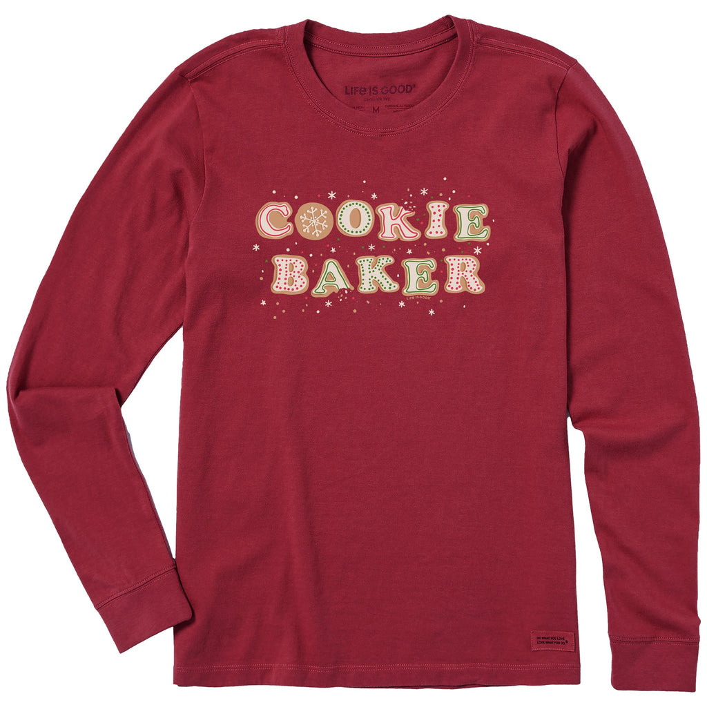 Women's Cookie Baker Long Sleeve Crusher Tee product image 1
