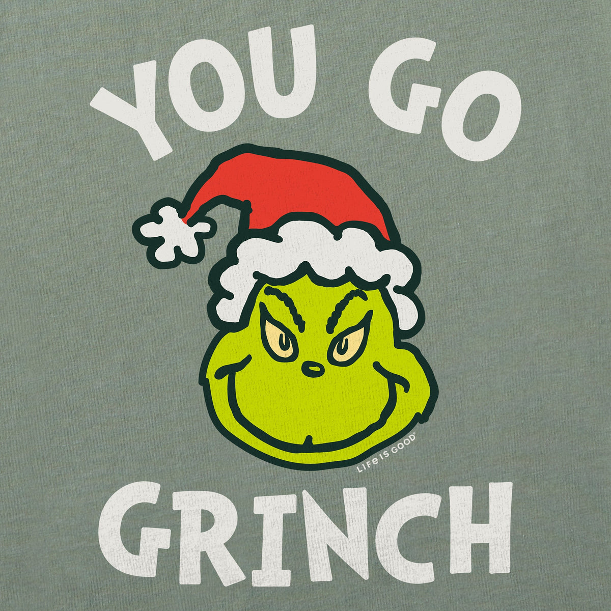 Women's You Go Grinch Long Sleeve Crusher Boxy Tee