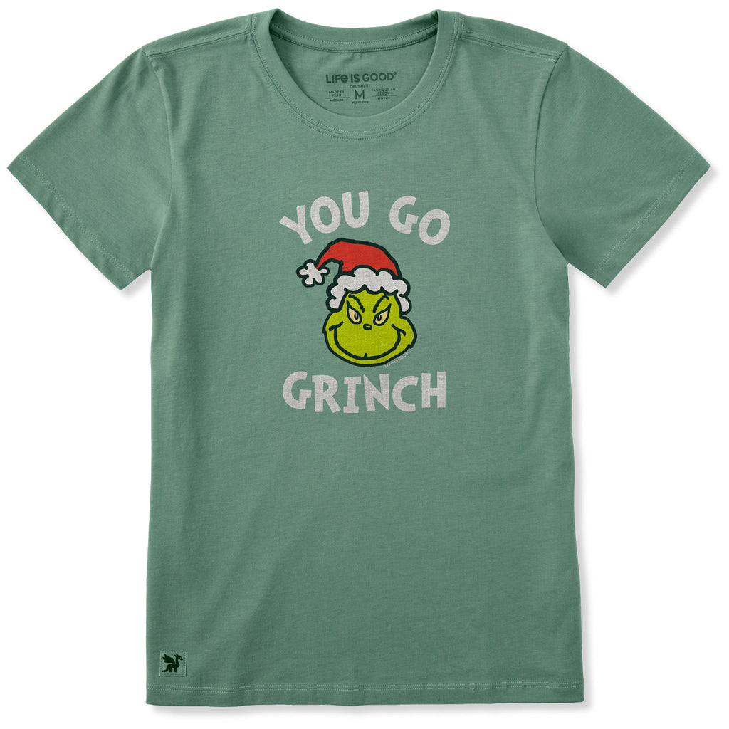 Women's You Go Grinch Short Sleeve Crusher Tee
