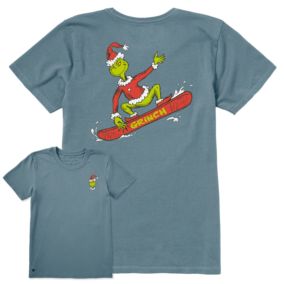 Women's Grinch Snowboard Short Sleeve Crusher Tee