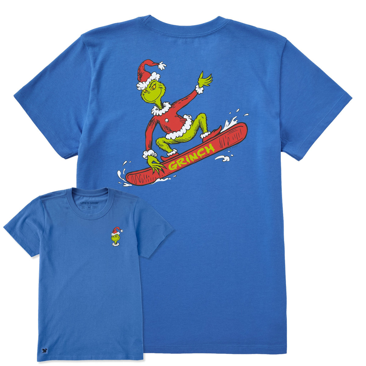 Women's Grinch Snowboard Short Sleeve Crusher Tee