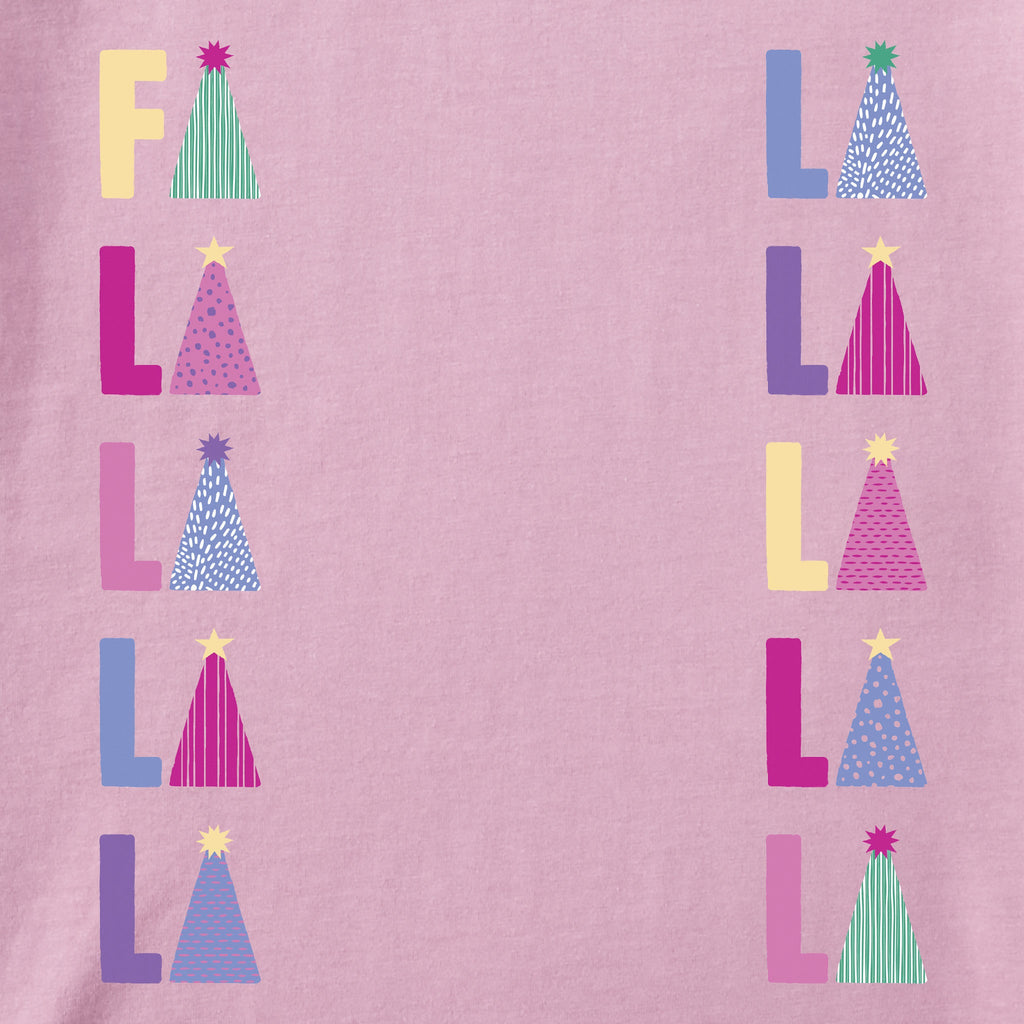 Kids Let it Snow Snowflakes Long Sleeve Crusher Tee product image 3