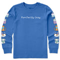 Kids Purrfectly Cozy Cats Long Sleeve Crusher Tee product image 1