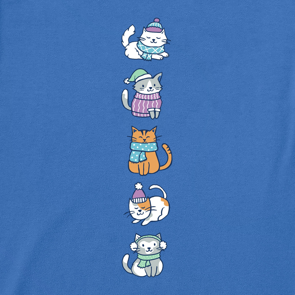 Kids Purrfectly Cozy Cats Long Sleeve Crusher Tee product image 3