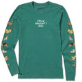 Women's Feliz Naughty Dog Lights Long Sleeve Crusher Tee product image 1