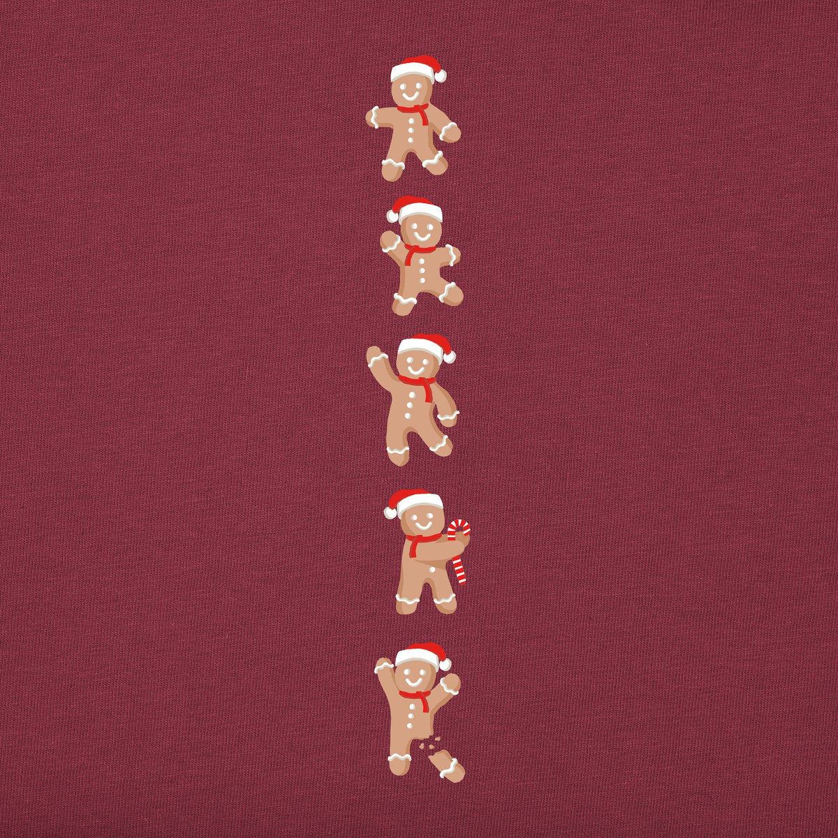 Women's Oh Snap! Gingerbread Cookies Long Sleeve Crusher Tee