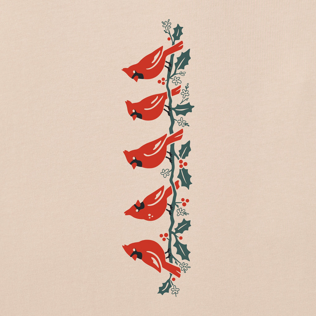 Women's Holly Cardinals Long Sleeve Crusher Tee product image 2