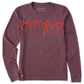 Women's Christmas Ribbons Long Sleeve Crusher Tee product image 1