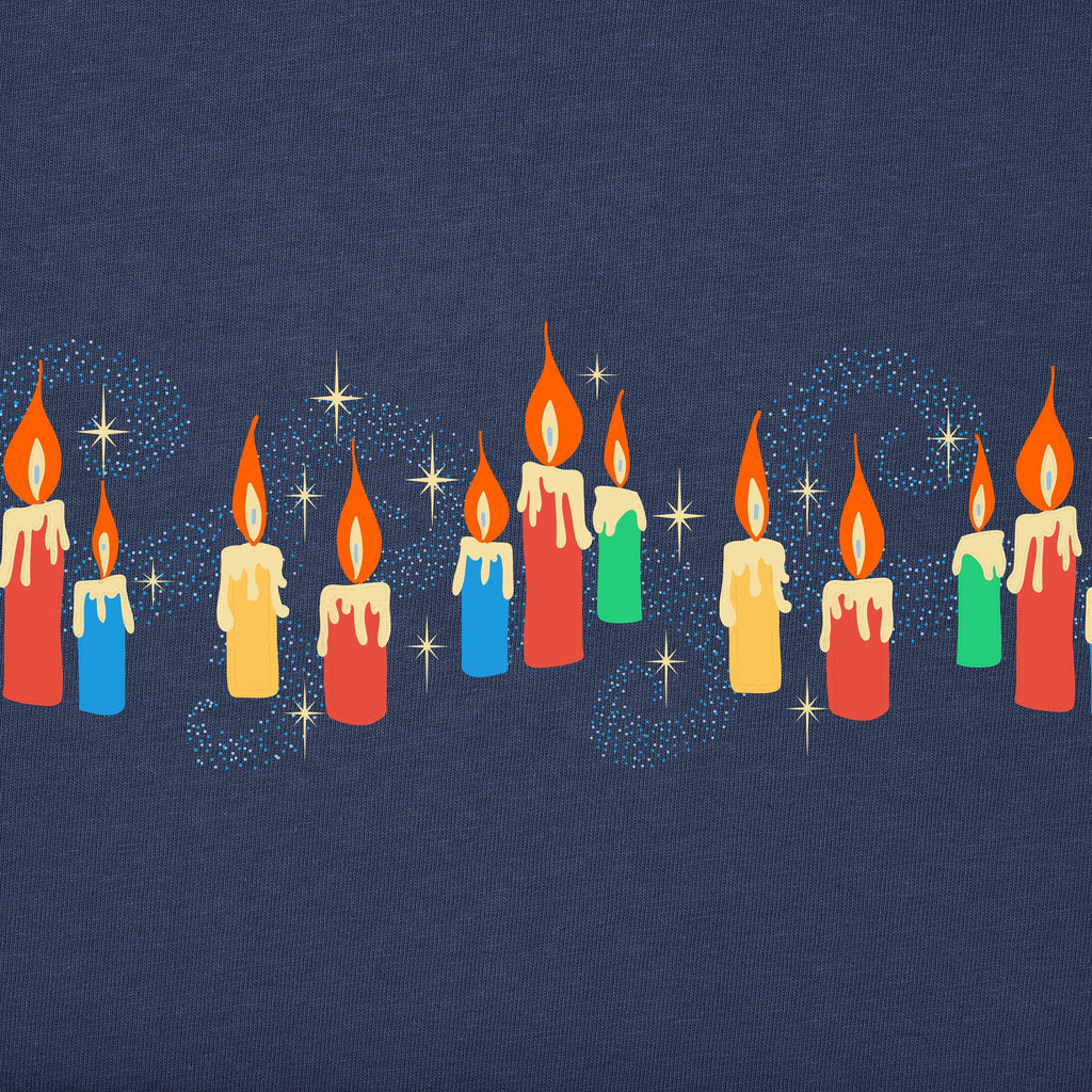 Women's Holiday Candle Light Long Sleeve Crusher Tee product image 2