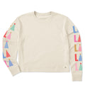 Women's Fa La La La Trees Long Sleeve Crusher Boxy Tee product image 1