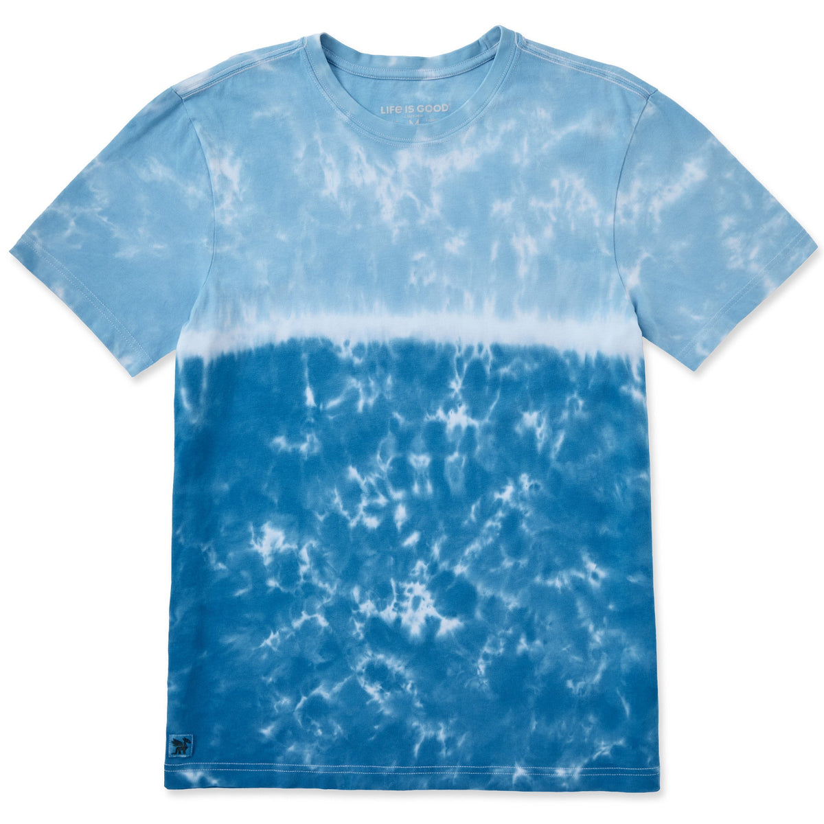 Men's Solid Short Sleeve Crusher Tie-Dye Tee product image 1