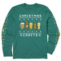 Men's Ugly Sweater Christmas Crafts Long Sleeve Crusher Tee product image 1