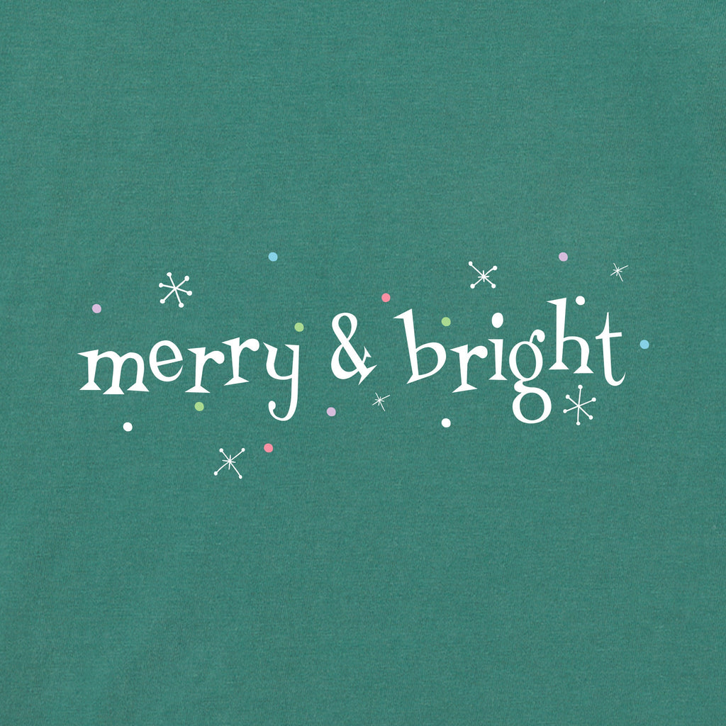 Women's Mid-Century Merry & Bright Long Sleeve Crusher Tee product image 2