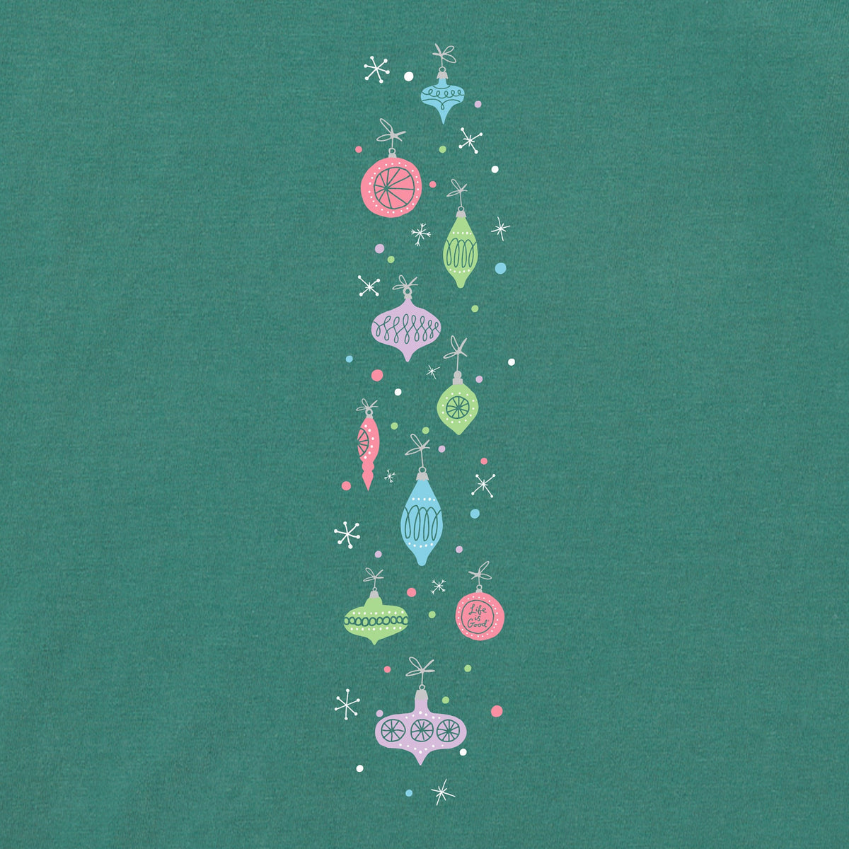 Women's Mid-Century Merry & Bright Long Sleeve Crusher Tee product image 3