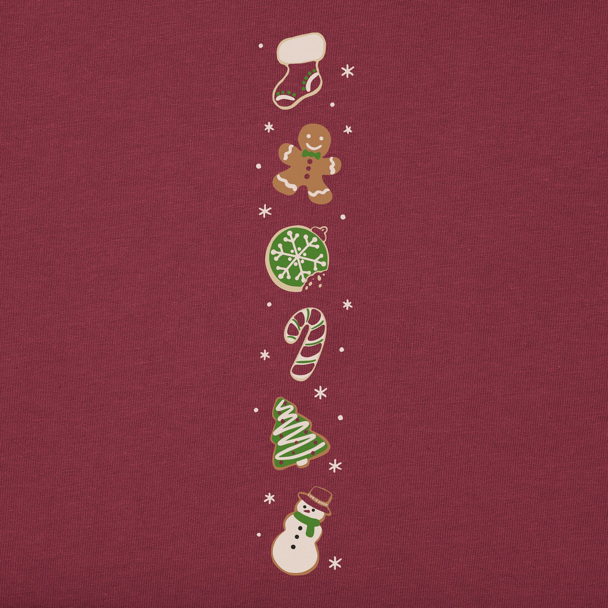 Women's Cookies for Santa Long Sleeve Crusher Tee product image 3