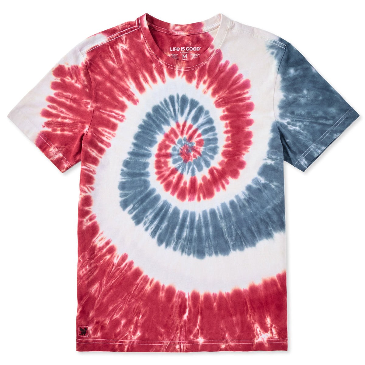 Men's Solid Short Sleeve Crusher Tie-Dye Tee product image 1