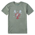 Kids Holiday Lobster Short Sleeve Crusher Tee product image 1