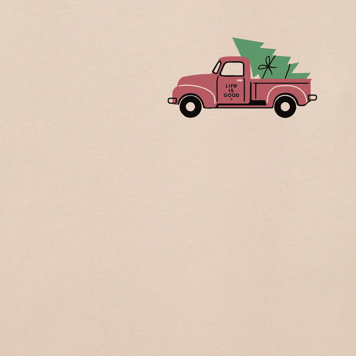 Men's Little Tree in Truck Short Sleeve Crusher Tee product image 2