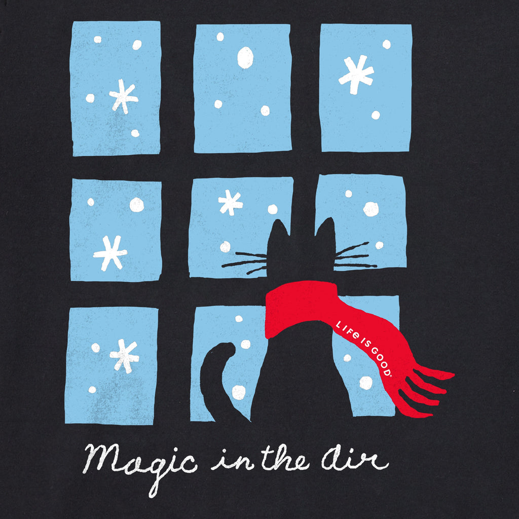Women's Magic in the Air Cat Long Sleeve Crusher Vee product image 2