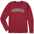 Women's Pierogis Outline Arch Long Sleeve Crusher Tee product image 1