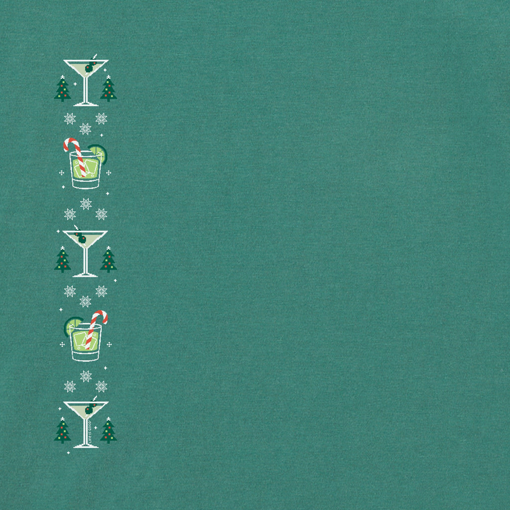 Women's Let the Holiday Fun Be Gin Long Sleeve Crusher Tee product image 3