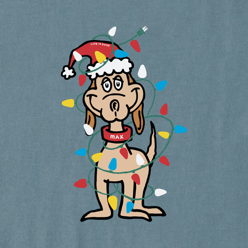 Women's Max Merry Woofmas Long Sleeve Crusher Tee